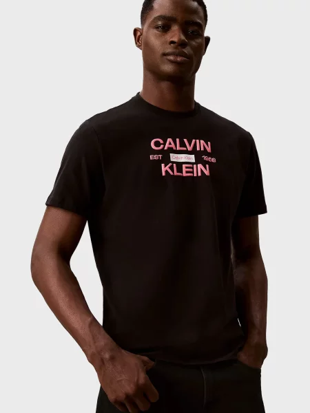 Футболка Calvin Klein Jeans чорна