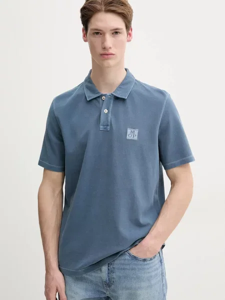 Polo tričko Marc O'Polo modrá