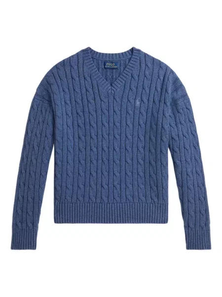 Sweter dziecięcy Polo Ralph Lauren niebieski