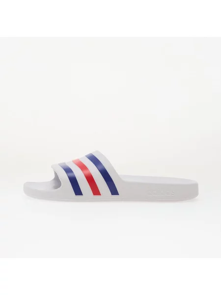 Sneakers adidas Adilette Aqua Slides Ftwr White/ Pure Ruby/ Semi Lucid Blue EUR alb