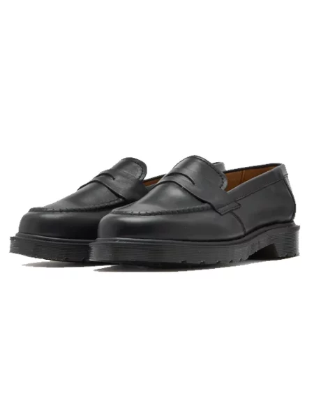 Półbuty Dr. Martens skórzane czarne