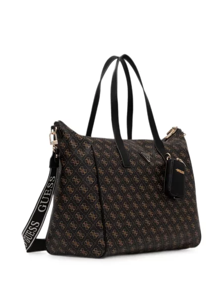 Geantă shopper Guess negru