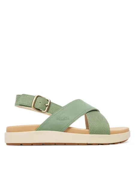 Keen Sandály Elle Luxe Cross Strap zelená