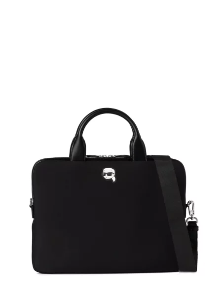 Karl Lagerfeld Torbe za prenosnik / bela črna