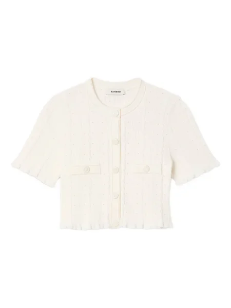 Cardigan Sandro tricotate