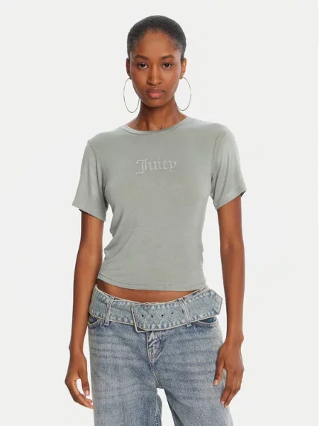 Juicy Couture Majica Sheer zelena