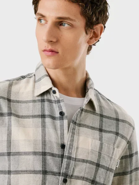 Картата сорочка Pepe Jeans