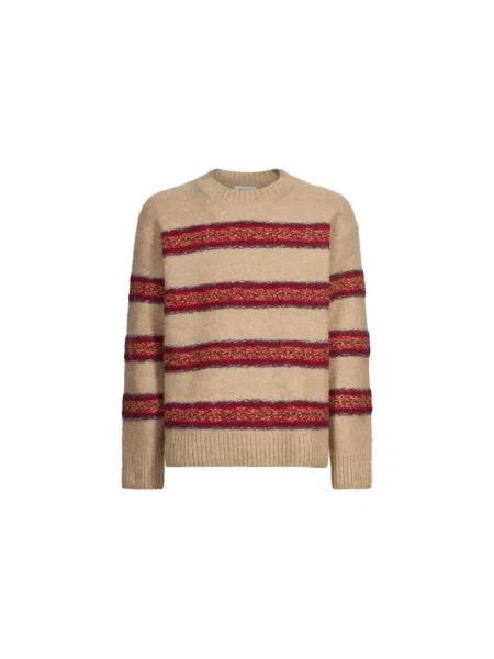Sweter Dries Van Noten beżowy