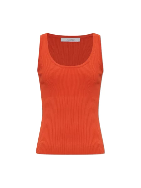 Top Max Mara pomarańczowy