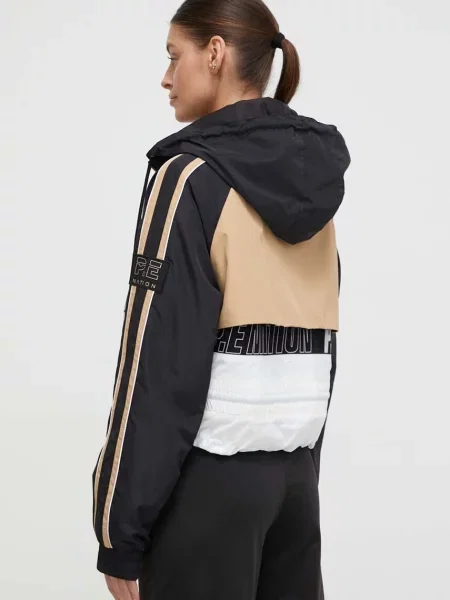 Bunda P.E Nation přechodná oversize béžová