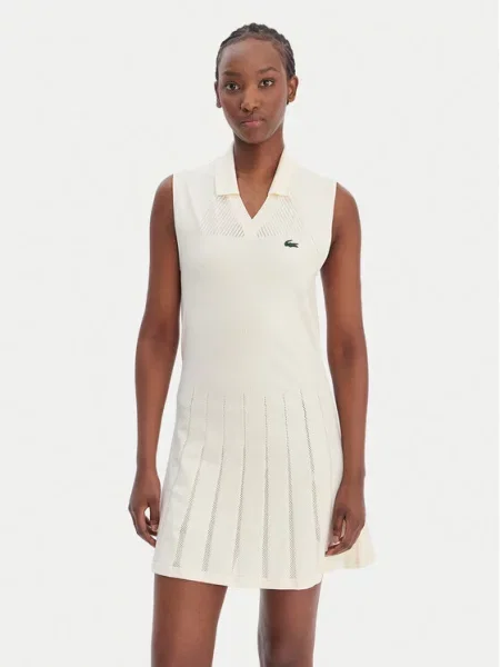 Lacoste Φόρεμα τένις πράσινο