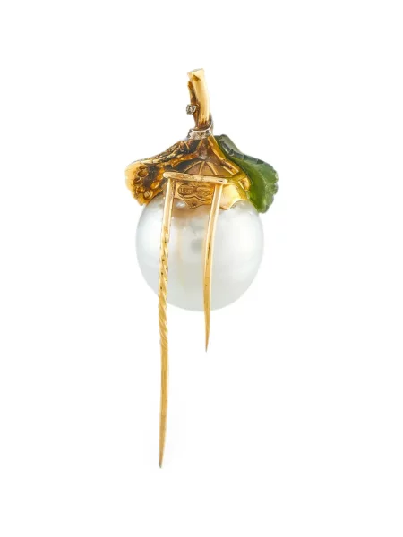 Brosa Lb Exclusive cu perle