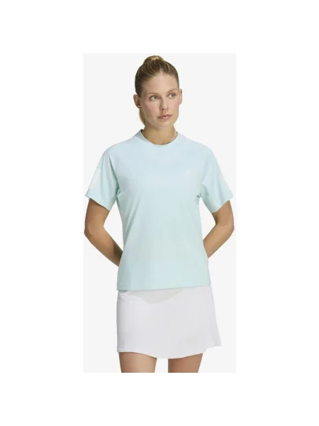 Koszulka adidas Club Tennis Climacool z krótkim rękawem jasnoniebieska XS niebieska