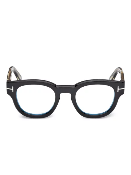 Ochelari de soare rotunzi Tom Ford Eyewear negru