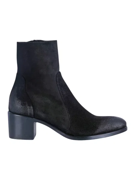 Buty do kostki Strategia skórzane czarne