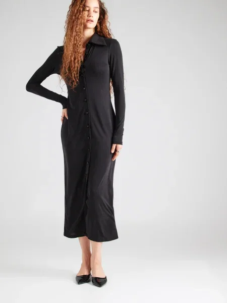 ABOUT YOU x Toni Garrn Rochie tip bluză metalic gri