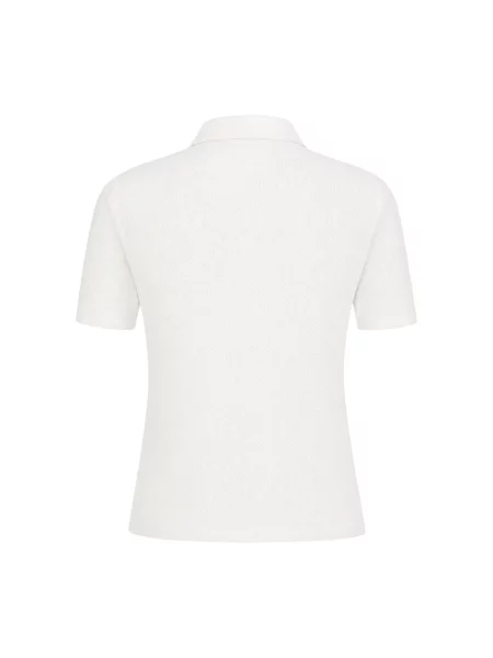 Koszulka polo Tory Burch biała
