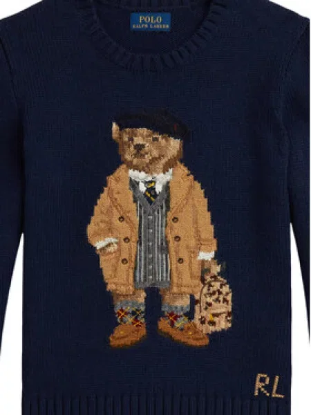 Polo Ralph Lauren Megztinis Tamsiai mėlyna
