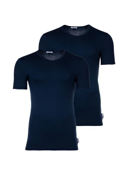 BIKKEMBERGS Tricou marin albastru