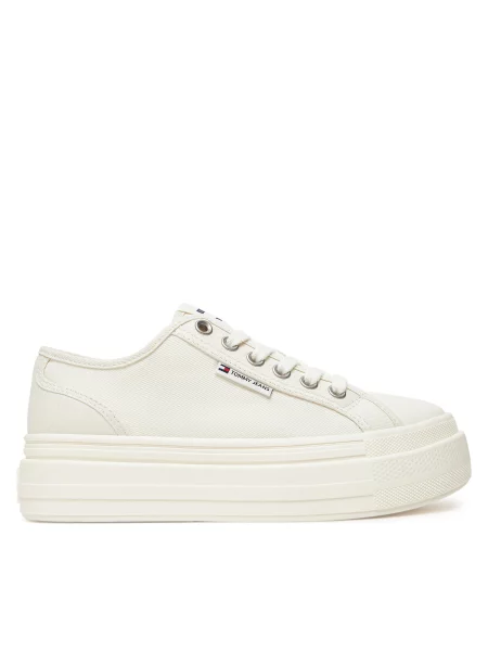 Αθλητικά Tommy Jeans λευκό