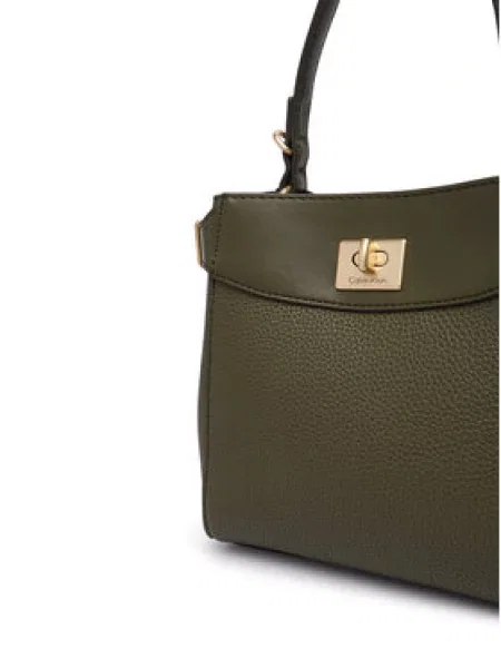 Torbica Calvin Klein Mix Media Crossbody Tamno zelena