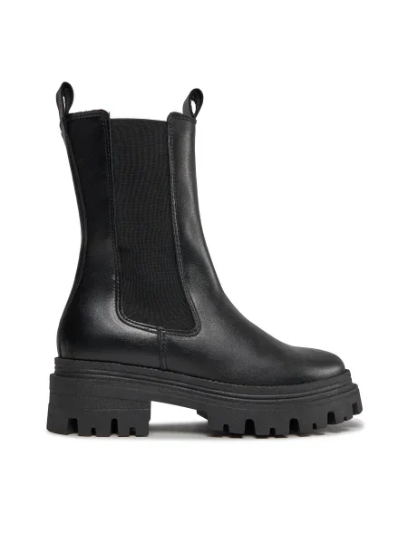 Botine chelsea Tamaris negru