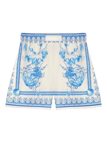 Pantaloni scurți Versace albastru