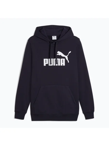 Hanorac pentru bărbați PUMA ESS No. 1 Logo Hoodie TR new navy albastru închis