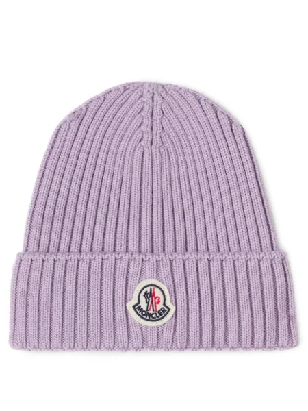 Gyerek sapka Moncler Enfant lila