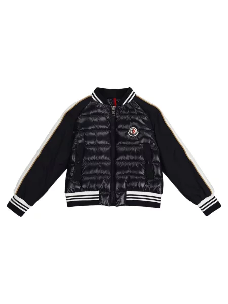 Πουπουλένιο μπουφάν Moncler Enfant μπλε