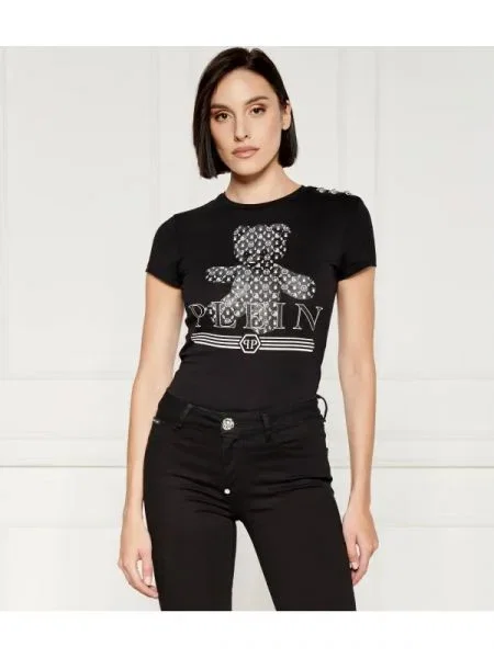 Philipp Plein Tricou SEXY PURE negru