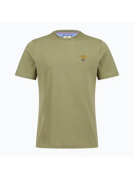 Tricou pentru bărbați Aeronautica Militare green verde