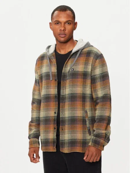 Quiksilver Cămașă Sandbar Colorat verde