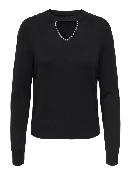 ONLY Pulover ONLVENICE / argintiu negru