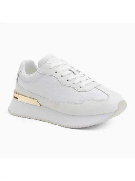 Sneakerși Tommy Hilfiger alb