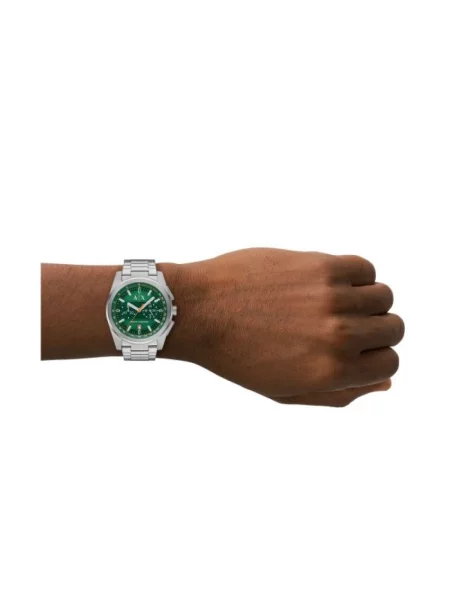 Armani Exchange Zegarek Parker Chronograph Srebrny szary