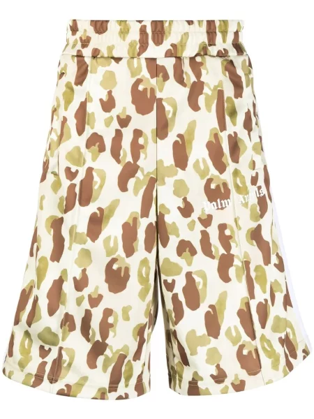 Pantaloni scurți Palm Angels cu imagine cu model camuflaj