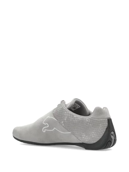 Sneakerși Puma din piele gri