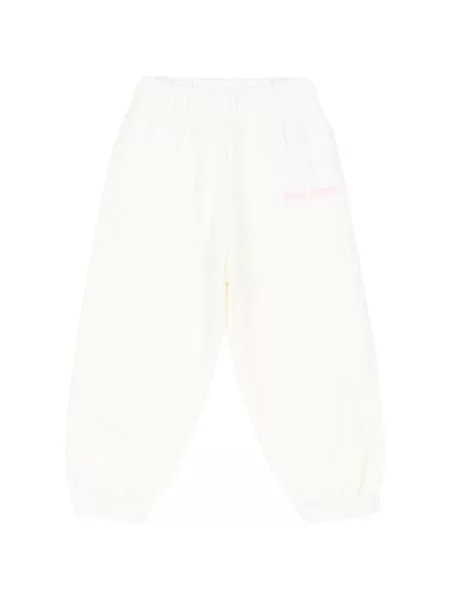 Pantaloni copii Palm Angels alb