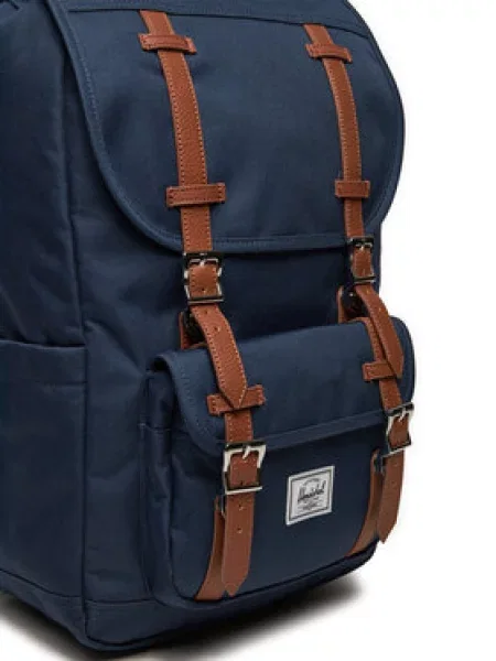 Herschel Batoh Little America™ Mid námořnická modř / karamelová
