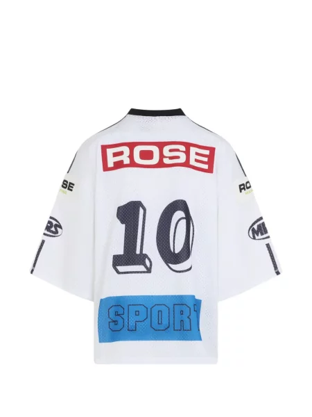 Tricou Martine Rose plasă alb