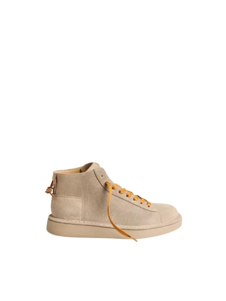 Sneakersy Panchic skórzane beżowe