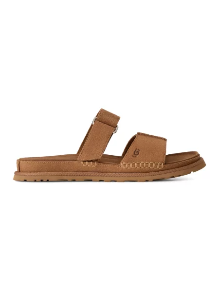 Klapki Ugg zamszowe brązowe