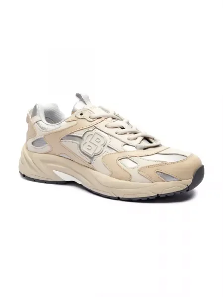 BOSS BLACK Bőr sneakers tornacipő Levitt_Runn_BBmt fekete