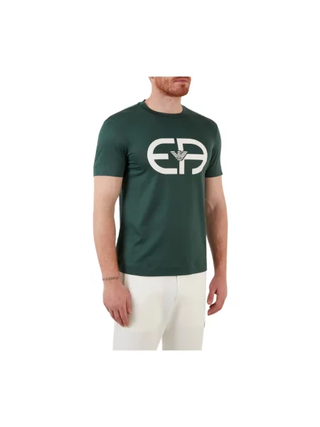 Koszulka Emporio Armani zielona