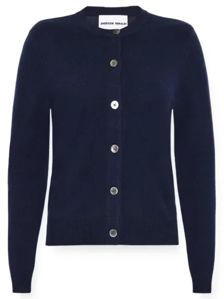 Cardigan Emerson Renaldi tricotate albastru