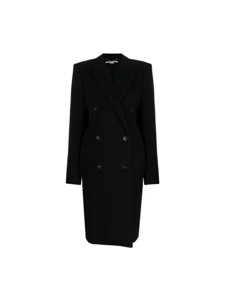 Płaszcz Stella Mccartney wełniany czarny