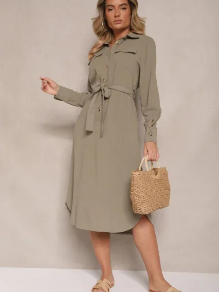 Rochie Zinrose verde
