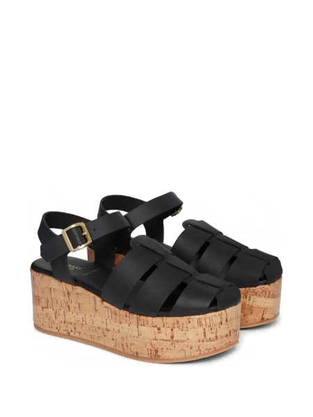 Sandale G.h.bass cu platformă negru