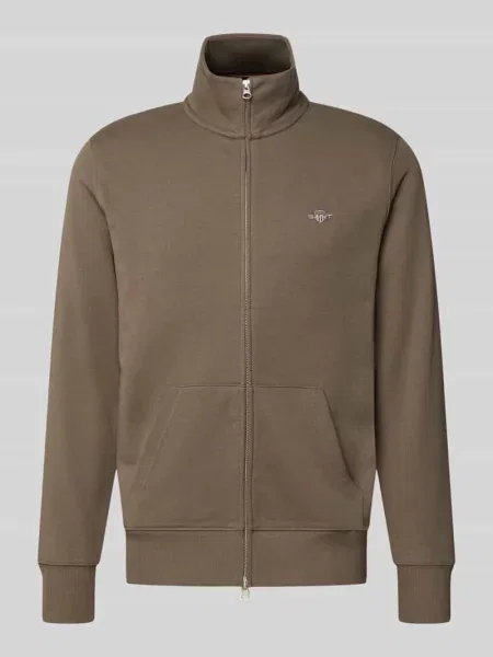 Bluza rozpinana o kroju regular fit z mieszanki bawełny Gant